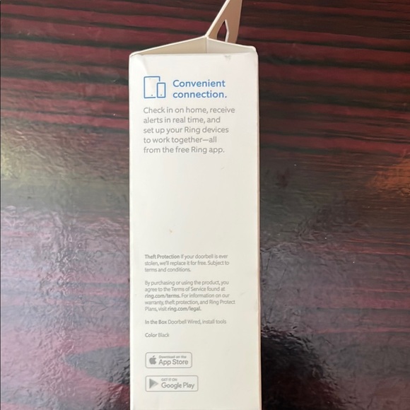 Ring Doorbell Wired - Black - Picture 4 of 6